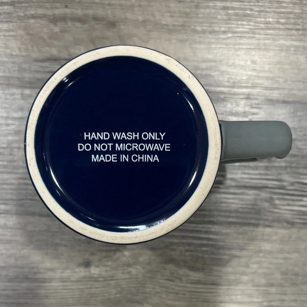 Lowe’s Blue Snowflake Mug - Picture 2 of 2
